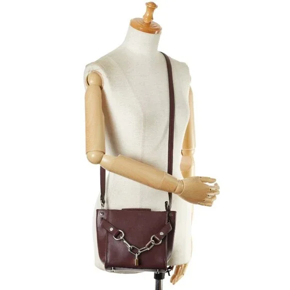 Alexander Wang Alexander Wang Leather Chain Shoulder Bag Leather Crossbody Bag